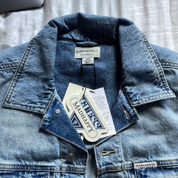 BNWT Madhappy x GUESS Denim Jean Jacket - Picture 2 of 6